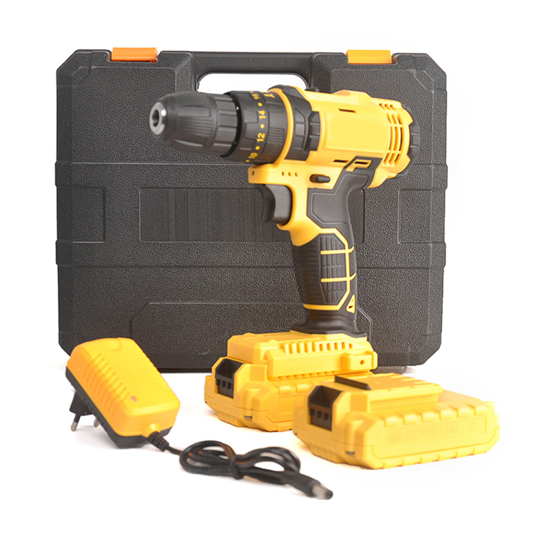 Dingwei 13mm 18V hochwertiger Lithium-Ionen-wiederaufladbarer Batteriekabelhandbohrer