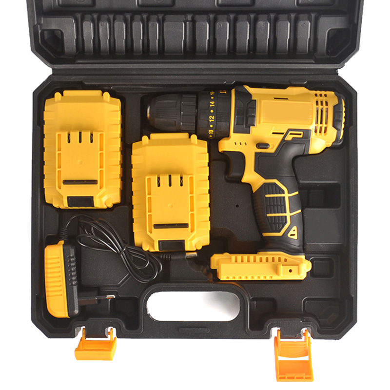 Dingwei 13mm 18V hochwertiger Lithium-Ionen-wiederaufladbarer Batteriekabelhandbohrer