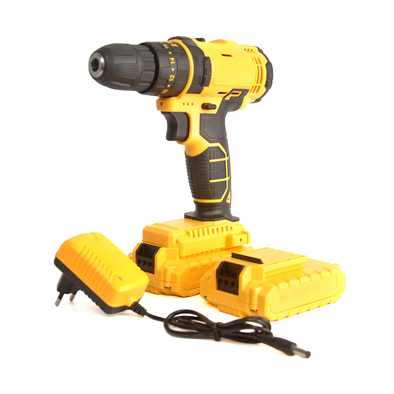 Dingwei 13mm 18V hochwertiger Lithium-Ionen-wiederaufladbarer Batteriekabelhandbohrer